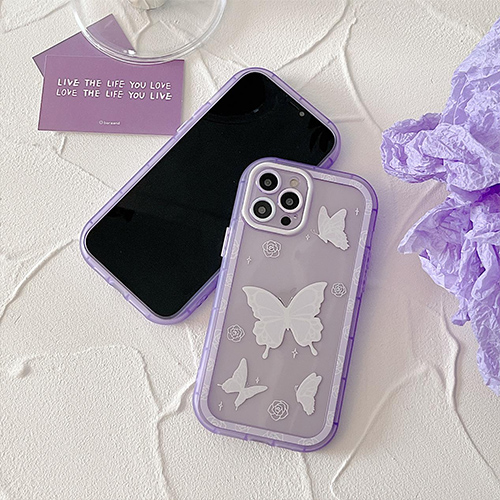 Butterfly Painted Mobiltelefonveske